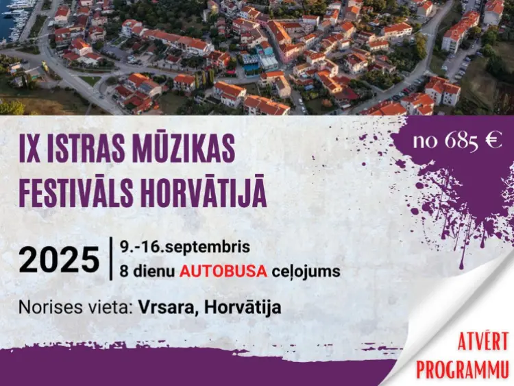IX Istras mūzikas festivāls Horvātijā